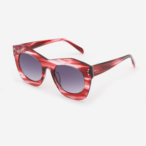 Butterfly  Ultra-Thin Acetate Women's Sunglasses 21A8101